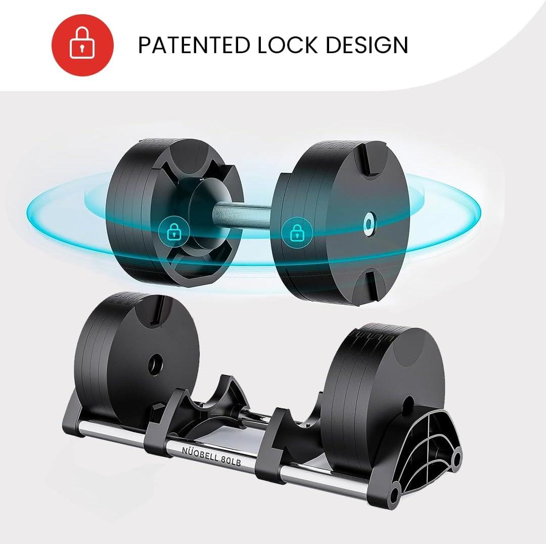 Why We Love ‍the NUOBELL Adjustable Dumbbells for Our Home Gym