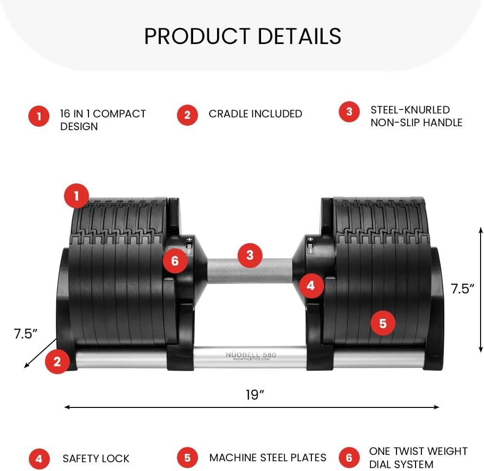Why We Love the NUOBELL Adjustable Dumbbells for Our​ Home ⁢Gym